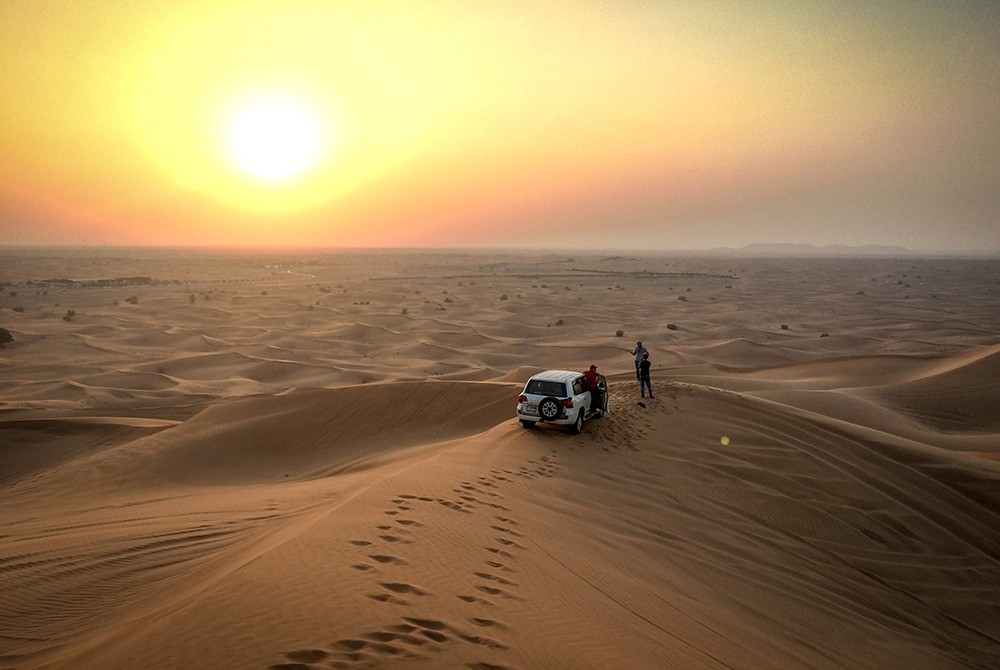 однодневные поездки из Дубая: Dune Bashing