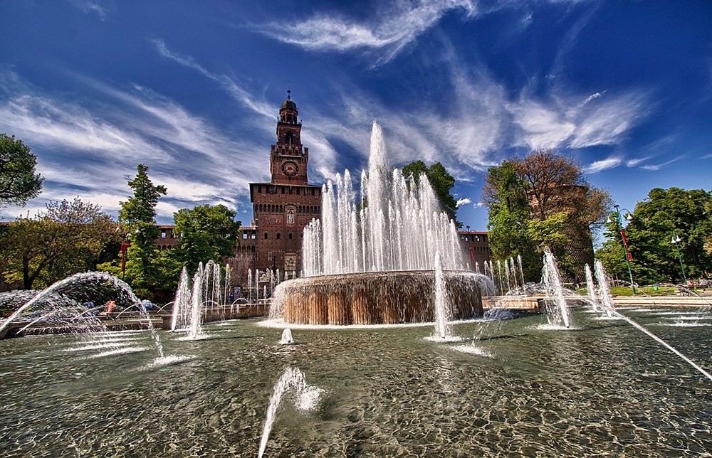 Что нельзя пропустить в городе Милан: Castello Sforzesco