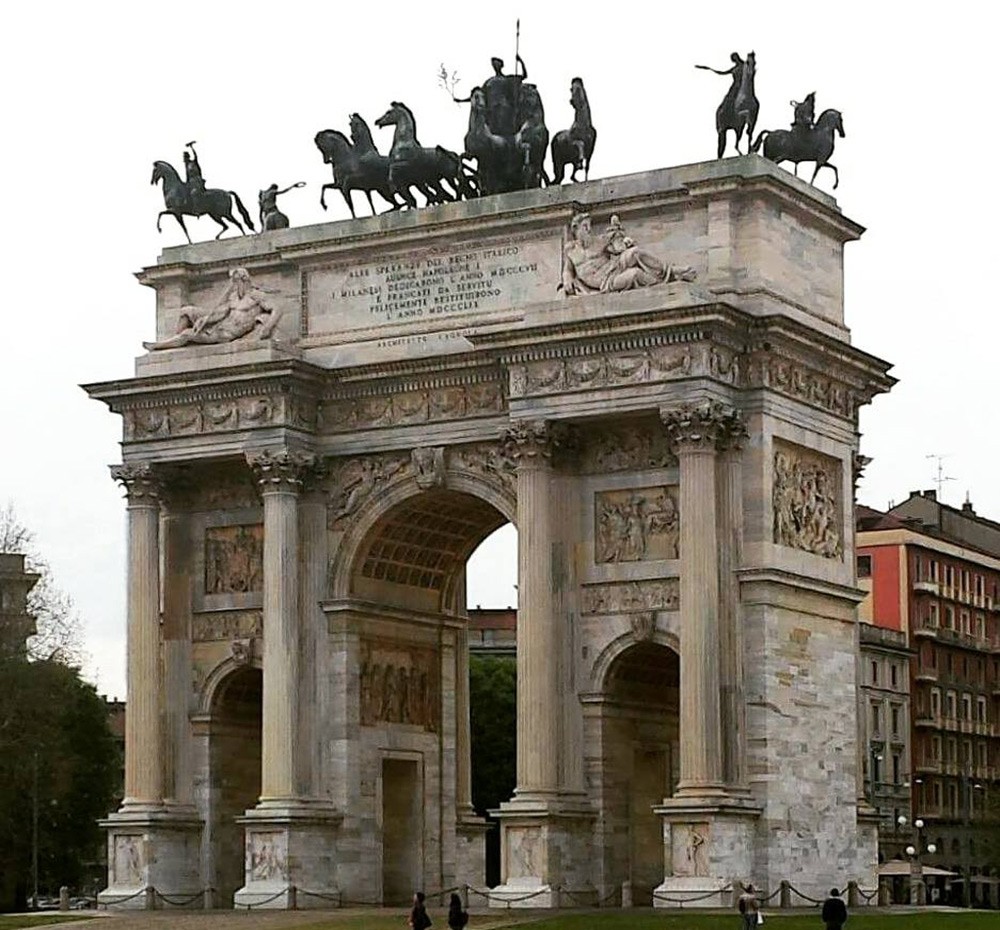 Что нельзя пропустить в Милане: Arco della Pace